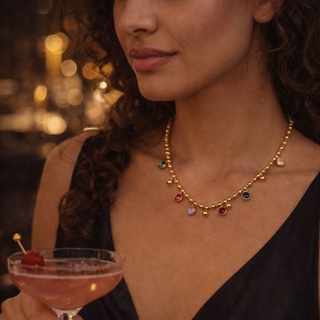 Aurora Charm Necklace