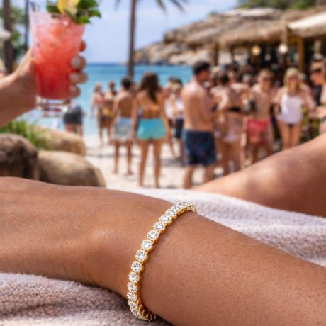 Ruby Blue Show Stopper Bracelet